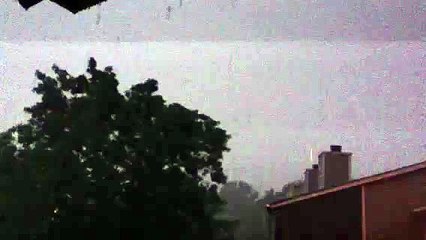 Crazy EARLY morning thunderstorm
