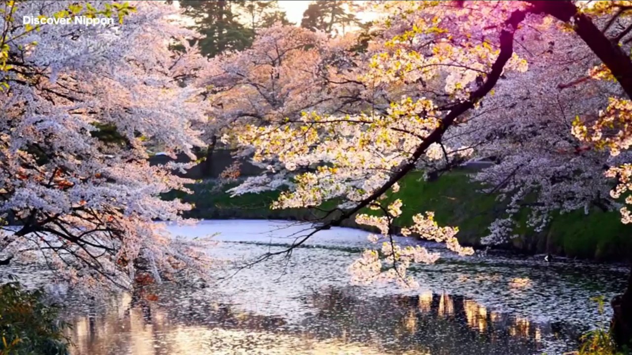 水彩の月