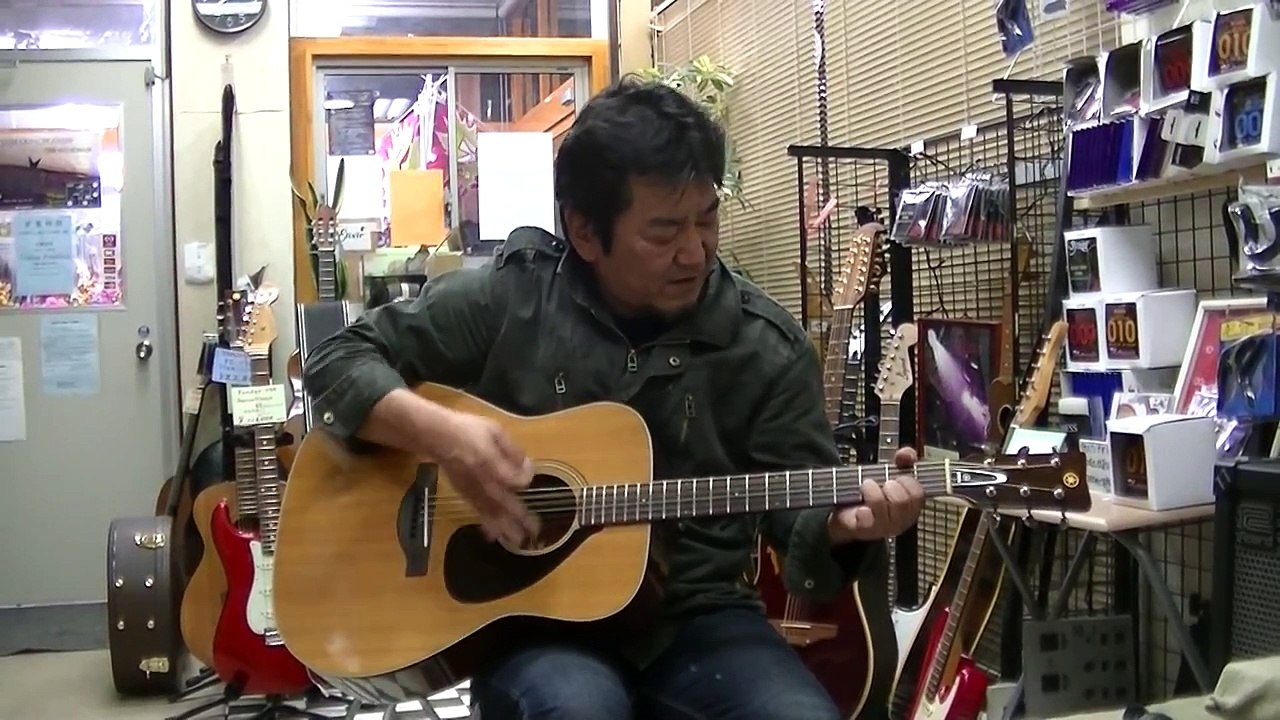 ヤマハＦＧ－１８０赤ラベル　７２年最終型　ギターフロンティア