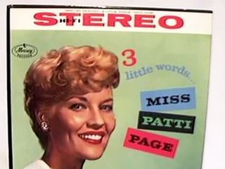 Patti Page Its A Sin To Tell A Lie