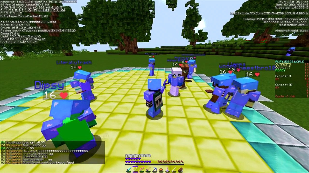 [E-0]IC Minecraft WORLD WAR! (Minecraft PvP) Video