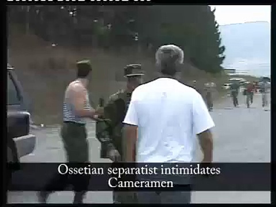 Russian peacekeepers VS press