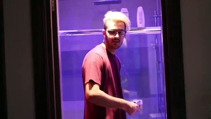 funny prank with toothpaste