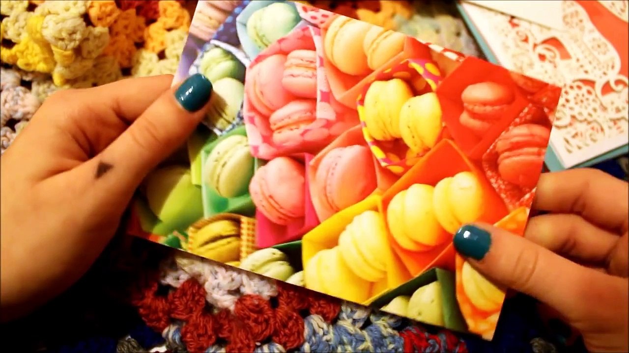 ✉ASMR whispered postcard show and tell!✉