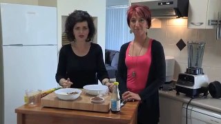 Raw Chocolate Nut Slice by Samantha Bachman's RawGasms cooking show