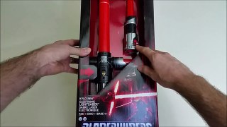 Star Wars The Force Awakens Kylo Rens BladeBuilders Lightsaber Review