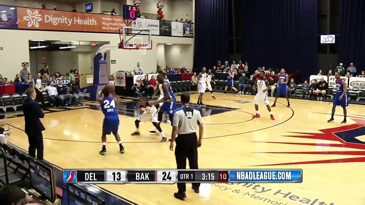 Les highlights de Baron Davis, auteur de 21 points face au Bakersfield Jam