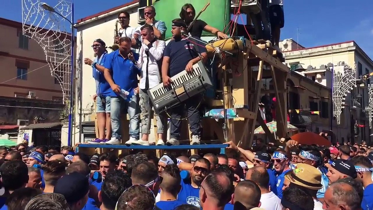 Festa Dei Gigli Barra 2015 La Mondiale Mattina
