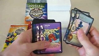 Unboxing Marvel Super Hero Squad Online Trading Card Game Intro Pack SHSO TCG