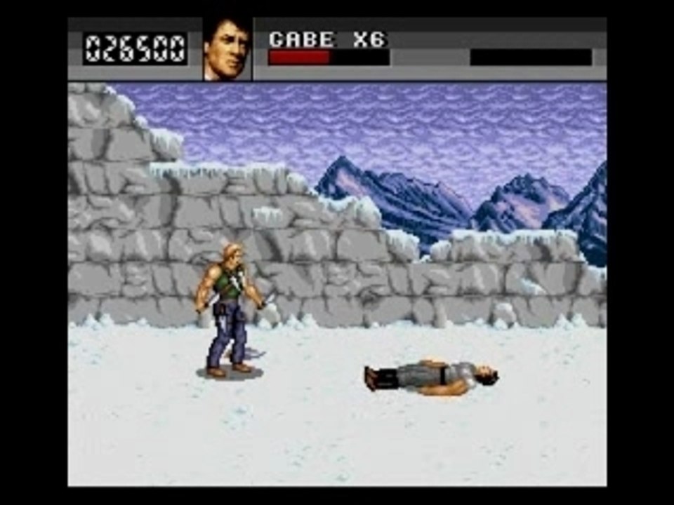 Cliffhanger (1993,Snes)