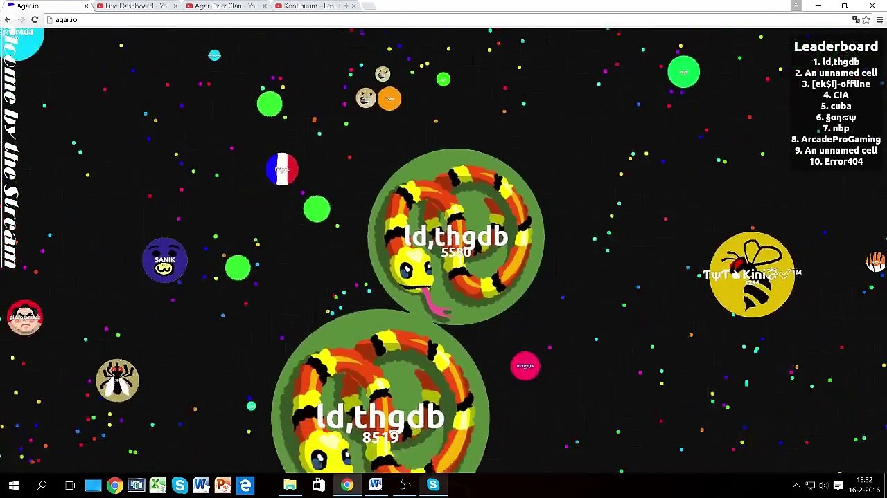 Agar.io Playout 12