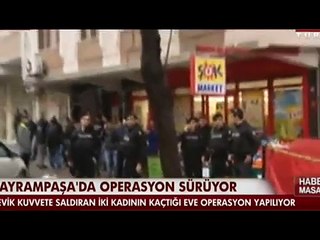bayrampasada polise atilan el bombasinin patlama anı
