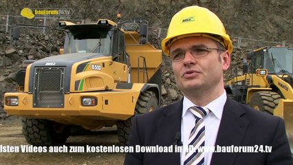 Bell B50D 50 Tonnen Dumper Walkaround & Demonstration Steinexpo Bauforum24 TV [HD]