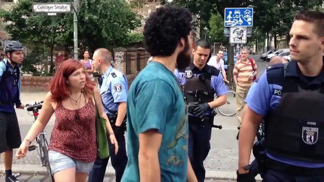 Polizei Einsatz im Görlitzer Park