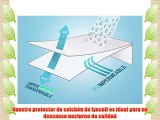 Pikolin Home PP03 - Protector de colchón lyocell para cuna híper-transpirable e impermeable