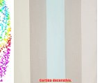 Douceur D'Interieur - Cortinas semitransparentes de poliéster (140 x 240 cm con ojetes) color