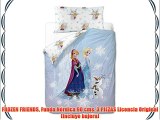 FROZEN FRIENDS Funda Nórdica 90 cms. 3 PIEZAS Licencia Original (incluye bajera)