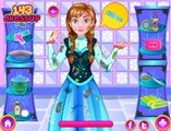 Princess Anna Messy Cleaning - Disney princess Frozen - Game for Little Girls