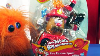 Mr Potato Head Fire Rescue Spud Toy Playset Review [Hasbro] [Playskool]