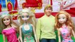 PRANK MAKEOVER Barbie TATTOO Frozen Parody Elsa, Princess Anna & Barbie Kristoff Toy Funny