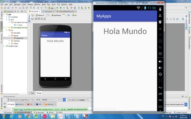 1. Android Studio 1.5.1 - Primer App - Hola Mundo