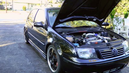 2002 vw gti 1.8t HKS b.o.v.