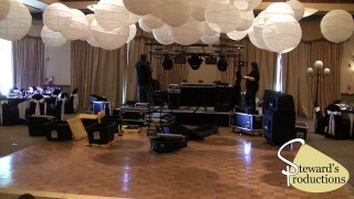 Time Lapes Dallas Prom DJ Setup in 1.5 Hours Rock Star Package with Up Lighting DMX 512
