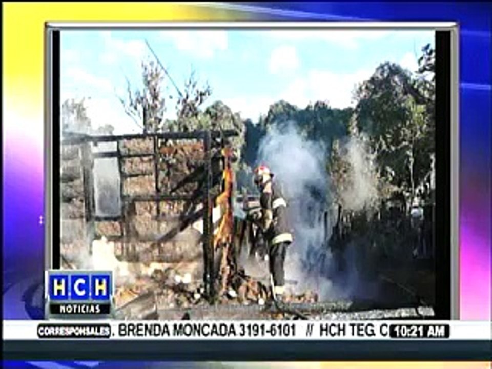 Incendio consume vivienda en Guaimaca, FM (News World)