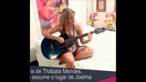 Thábata Mendes ou Joelma da Silva Mendes quem canta mais olhe as duas cantando