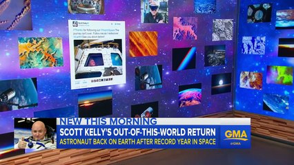 Astronaut Scott Kelly Returns to Earth