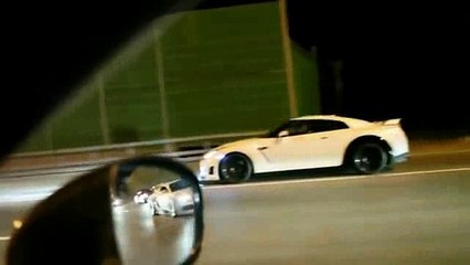 Car with Real Nitrous in Street Racing