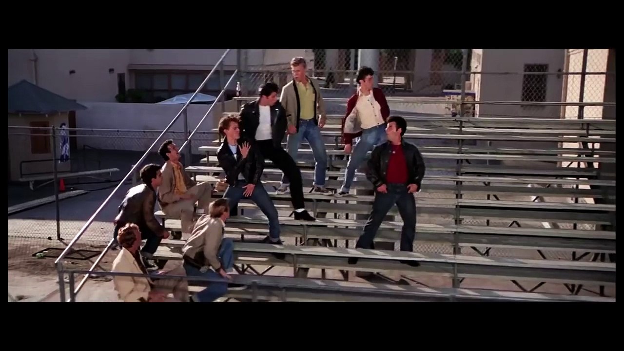 Grease "Summer Nights" scene without Music but realistic Sounds!!