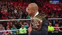 Dean Ambrose gets revenge on Triple H WWE RAW 3/7/2016