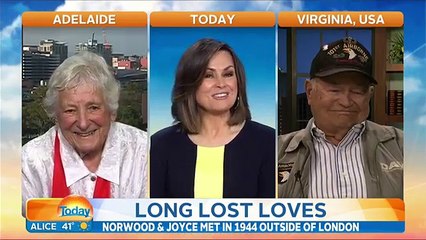 American World War II veteran reunites with wartime girlfriend in Australia