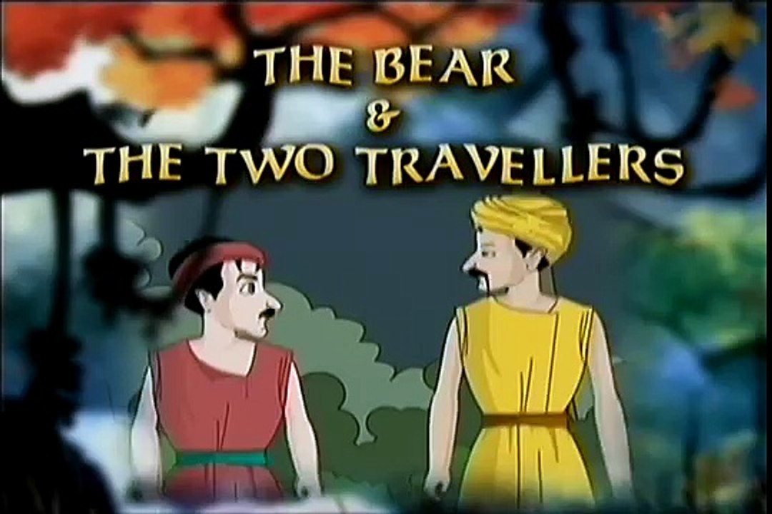 Tales From The Panchatantra - The Bear And 2 Travellers - Stories With Moral