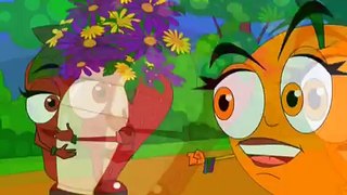 Funny Animated Scene - Fruit Salad - Strawberry Nurtures Lucky