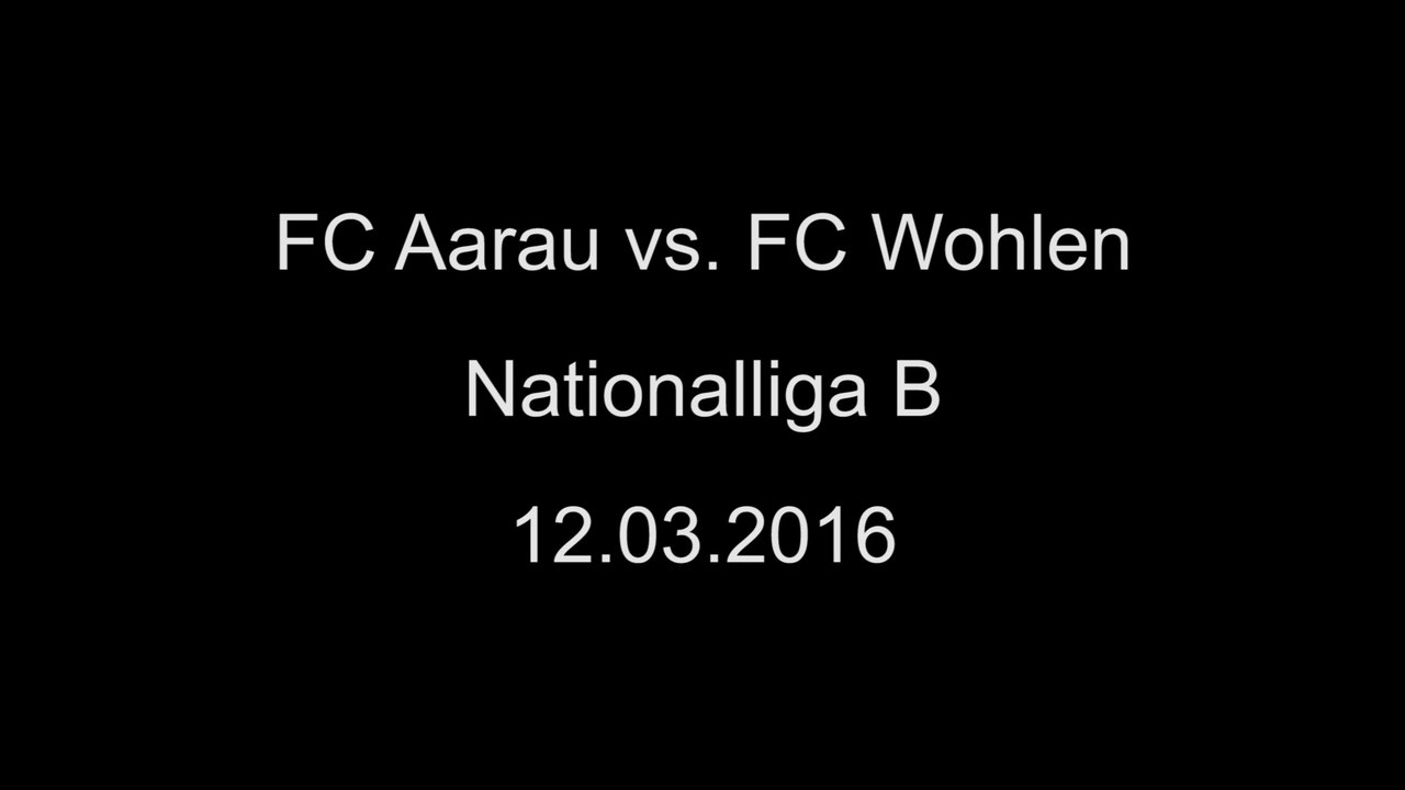 Szene Aarau - FC Aarau vs. FC Wohlen (NLB)