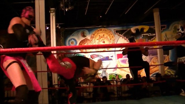 O.W.A WRESTLING SERAPHIM, STIGMA, SCORPIO 2000 -VS- DRAGOX, INFRAMUNDO JR, HURACAN JR