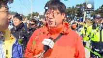 В Південній Кореї протестували проти спільних із США військових навчань