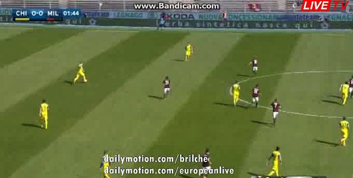 Milan 1st BIG Chance | ChievoVerona 0-0 AC Milan - Serie A - 13.03.2016