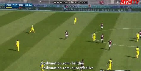 Milan 1st BIG Chance | ChievoVerona 0-0 AC Milan - Serie A - 13.03.2016