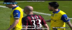 Gianluigi Donnarumma BIG Save | ChievoVerona 0-0 AC Milan - Serie A - 13.03.2016