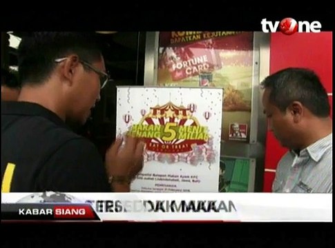 Polisi Lakukan Olah TKP di Lokasi Lomba Makan Cepat