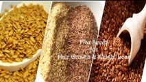 Fast Hair Growth & Weight Loss with Flax Seeds