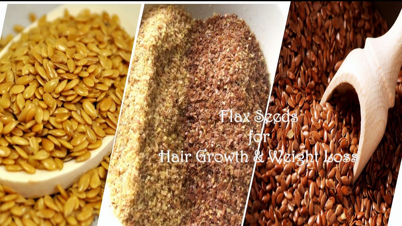 Fast Hair Growth & Weight Loss with Flax Seeds
