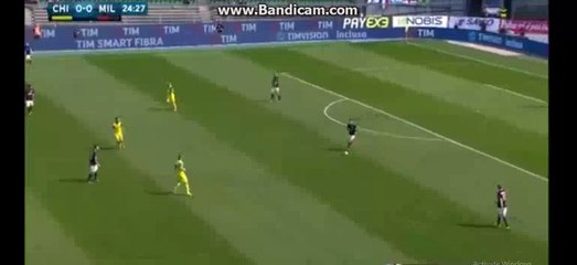 Giacomo Bonaventura Super CHANCE | Cheivo 0-0 Milan 13-02-2016