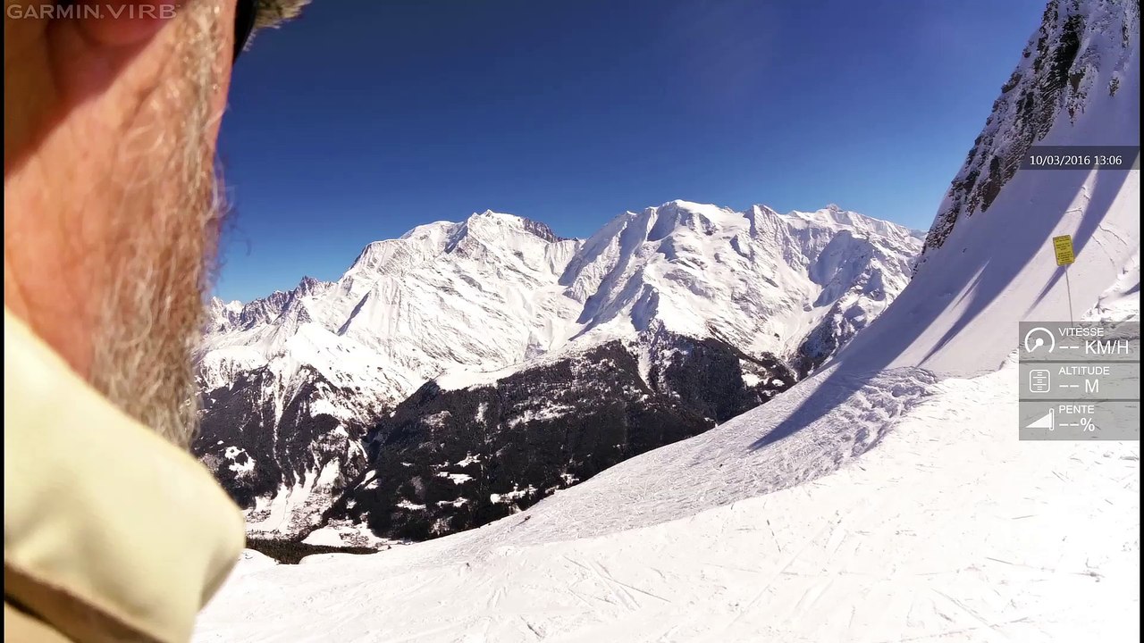 En haut du Mont Joly