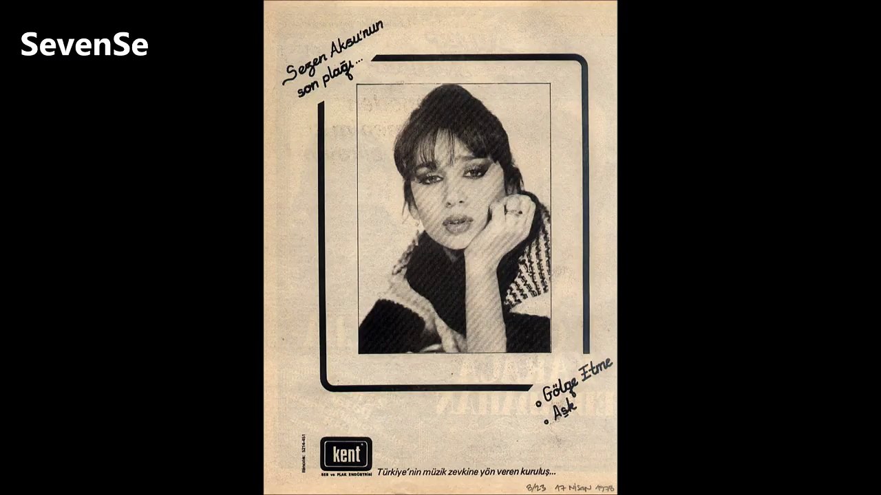 Sezen Aksu Aşk 45 likler 1978