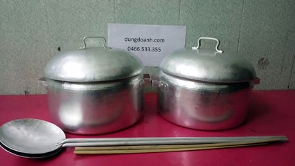 Nồi tráng  bánh cuốn mini