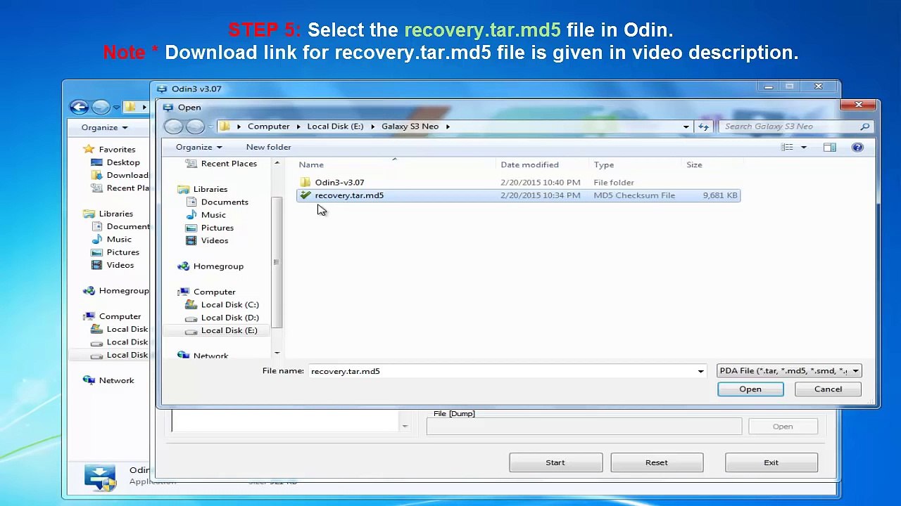 CWM Recovery Galaxy S3 Neo GT I9300I , GT 19301I